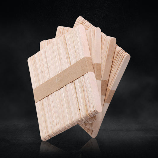 Naravne lesene palčke (50 kos)